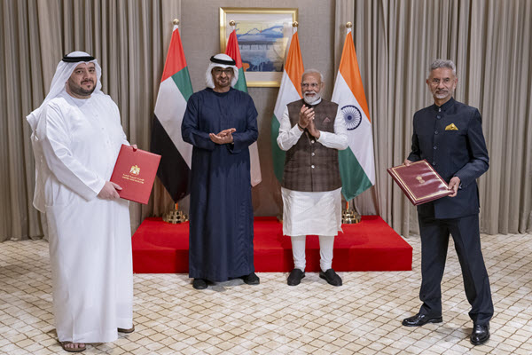 sheikh with modi